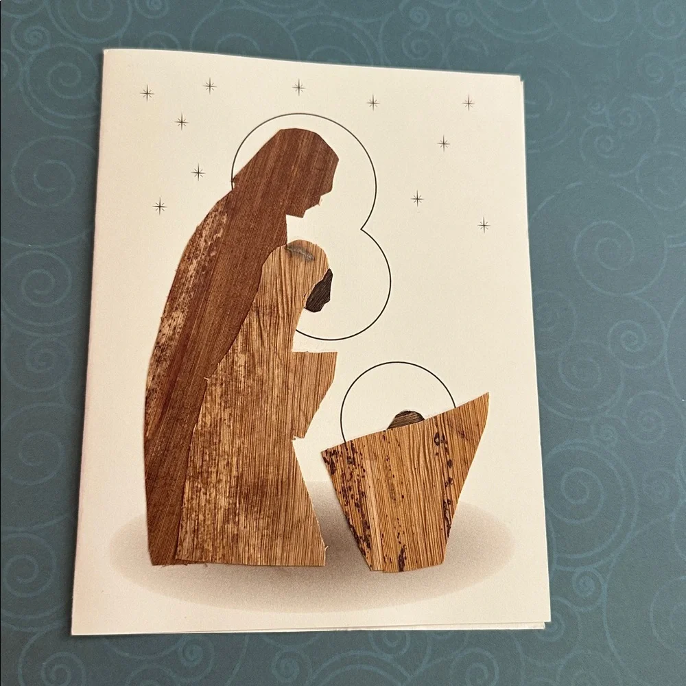 8 Christmas Greeting Cards (no envelopes included)
